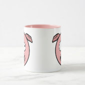 豚のマグ マグカップ (中央)