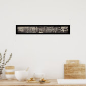 豚の加工写真1900 ポスター (キッチン)