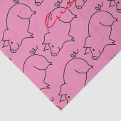 豚の動物の雷_入り江 薄葉紙 (詳細)