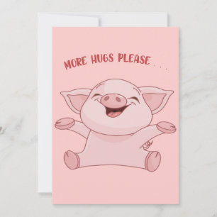 豚の動物 かわいい豚ベビー Cartoon Pig