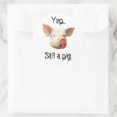 豚の口紅 ラウンドシール (バッグ)