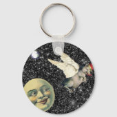 豚の夢 キーホルダー (正面)