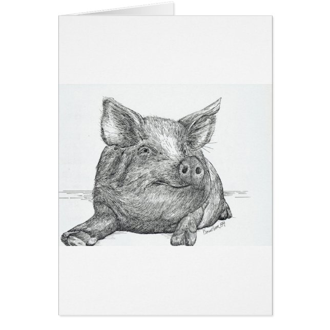 豚の子豚 (正面)