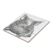 豚の子豚 タイル (側面)