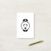 豚の徴候 ポストイット (デスク上)