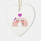 豚の愛 セラミックオーナメント (左)