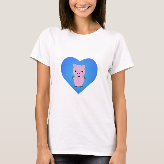 豚の愛 Tシャツ (正面)