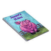 豚の文房具 ノートブック (右側)