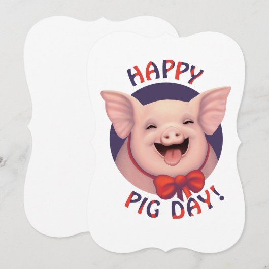 豚の日おめでとう！ (正面/裏面)