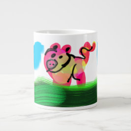 豚の春 ジャンボコーヒーマグカップ