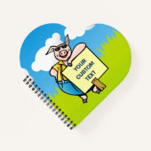 豚の看板 ノートブック (正面)