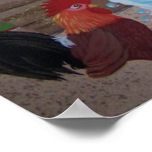 豚の風呂 ポスター (角)