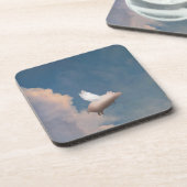 豚の飛んでいるコースター コースター (左側)