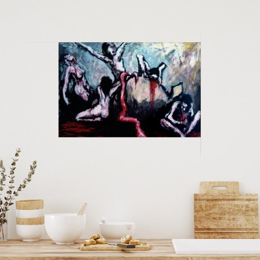 豚の食い物 ポスター (キッチン)