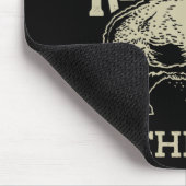 豚の駆除テクニシャンボー狩りヴィンテージ豚G マウスパッド (コーナー)