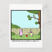 豚の ポストカード (正面)