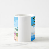 豚はおもしろいを食べたい コーヒーマグカップ (中央)