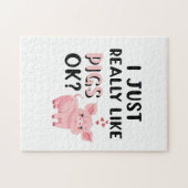 豚は本当に好き? ジグソーパズル (横)