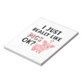 豚は本当に好き? ノートパッド (回転)