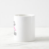 豚ひげおもしろい豚 コーヒーマグカップ (中央)