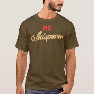 豚ひげおもしろい豚 Tシャツ