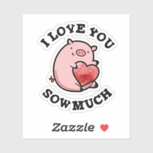 豚ぶたをたくさん蒔おもしろいくのが大好き シール (シート)