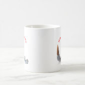 豚もしは飛ぶことができる コーヒーマグカップ (中央)