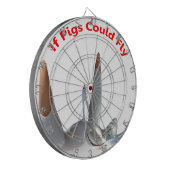 豚もしは飛ぶことができる ダーツボード (正面左)