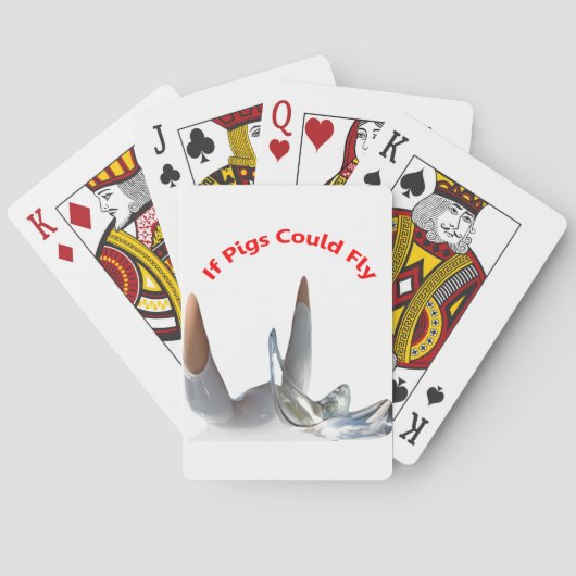 豚もしは飛ぶことができる トランプ (裏面)