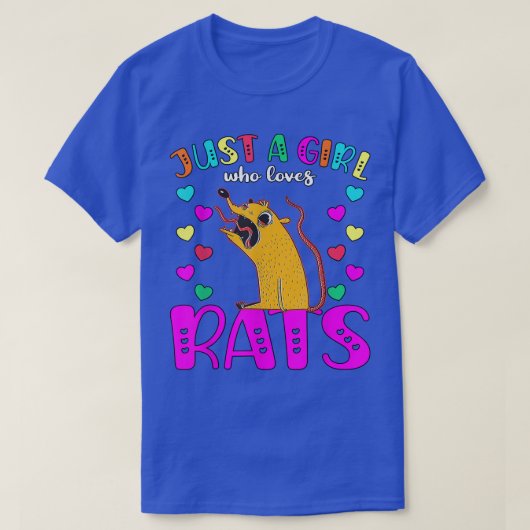 豚を愛するただの女の子3578 Tシャツ (デザイン正面)