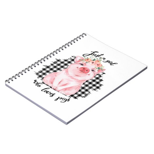 豚を愛するただの女の子 ノートブック (左側)