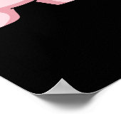 豚を愛する女性のための豚のギフト豚 ポスター (角)