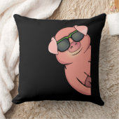 豚を愛する女性のための豚ギフト豚ブタ豚 クッション (ブランケット)