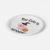 豚を甘やかすには可愛すぎる ペーパープレート (アングル)