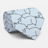 豚アニマルサンダー_コーブ ネクタイ (ロール)