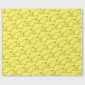 豚アニマルサンダー_コーブ ラッピングペーパー (フラット)