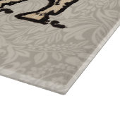 豚アンティークピギーかわいいヴィンテージイラストレーション カッティングボード (角)