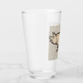 豚アンティークピギーかわいいヴィンテージイラストレーション タンブラーグラス (右)