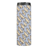 豚アンティークピギーかわいいヴィンテージイラストレーション タンブラー (裏面)