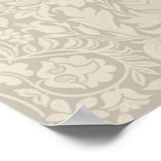 豚アンティークピギーかわいいヴィンテージイラストレーション ポスター (角)