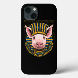 豚エジプトのファラオ歴史学者90 iPhone 13ケース