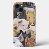 豚ガロア Case-Mate iPhoneケース (裏面)