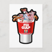 豚ガンプ ポストカード (正面)