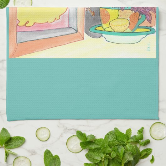 豚クッキー キッチンタオル (折り畳み)