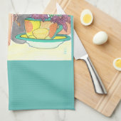 豚クッキー キッチンタオル (四つ折り)