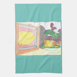 豚クッキー キッチンタオル