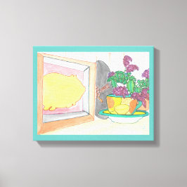 豚クッキー キャンバスプリント