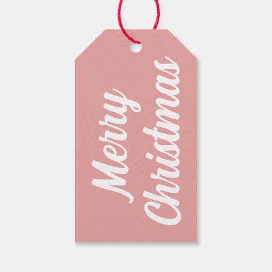 豚クリスマススノーウィンターアニマルピッグギフトラベル ギフトタグ (裏面)