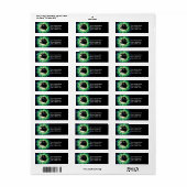 豚クール頭 ラベル (フルシート)