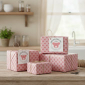 豚シルエット素朴付きポークジャッキーラベル フェイバータグ